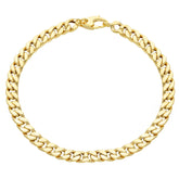 Hohle Panzerarmband aus 18 Karat Gold - VGT518GG